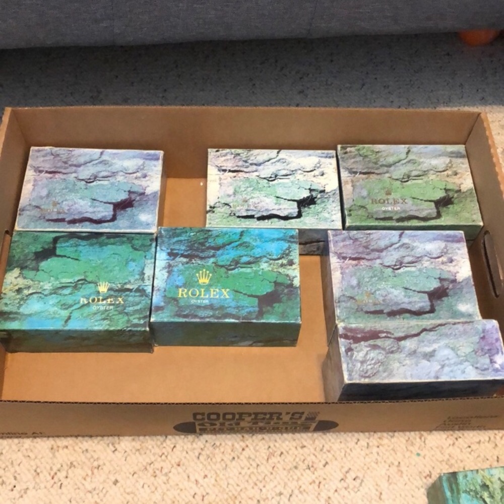 Rolex Boxes for Sale sold separately for $25